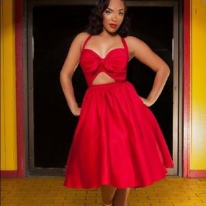 Medium Renee Dress in Red